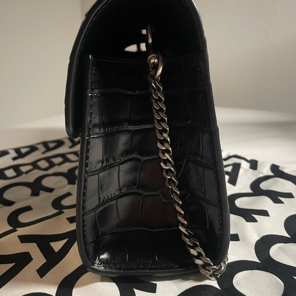 SOLD ❌ Brand New, Authentic Marc Jacobs The Croc-Embossed St. Marc Shoulder Bag - Picture 7 of 13